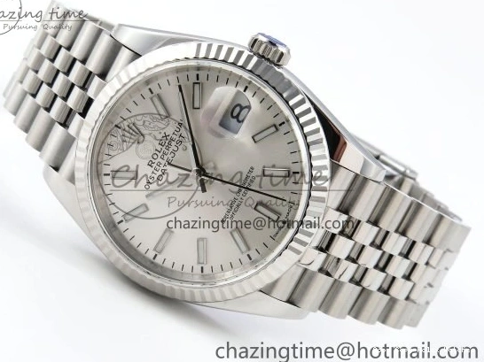 Best AAA Replica Sites Silver 1:1 Steel APF Youthful 904L VR on 126234 Edition 36 DateJust Sitck Best Bracelet Jubilee 1579 SS Dial 0101